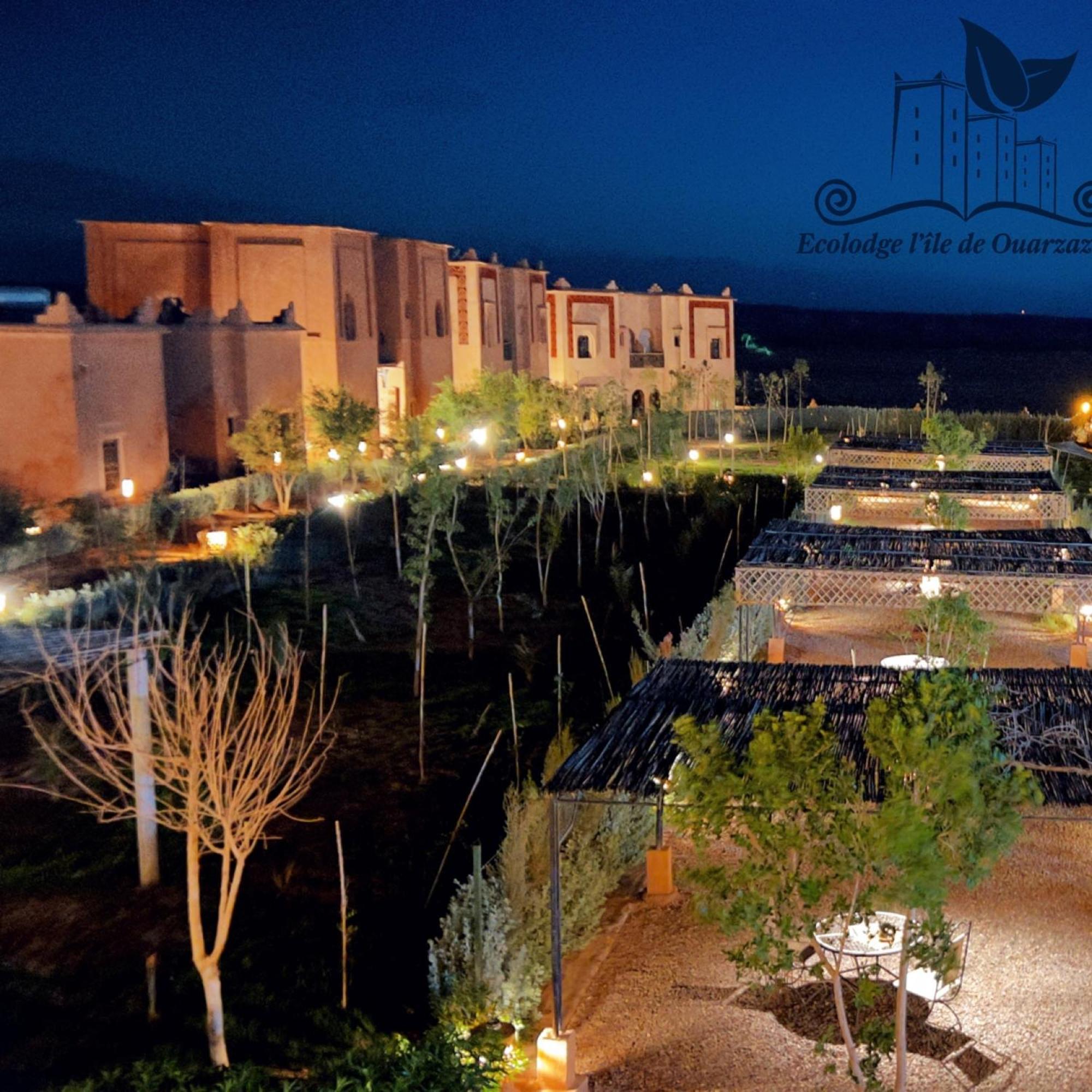 Ecolodge L'Ile De Ouarzazate Tarmigt Exterior foto